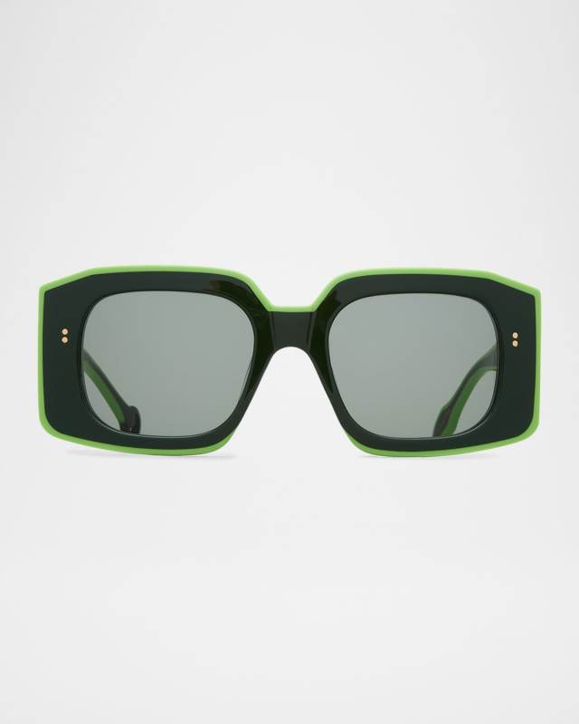 Bumper Square Acetate Sunglasses